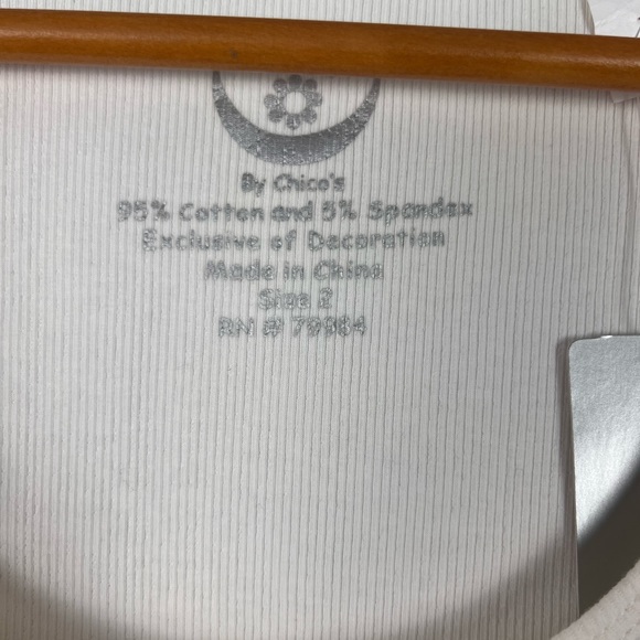 Zenergy By Chicos Sassy Sequin
White Tank Top - Picture 4 of 5